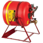 Justrite 14535 Polietilen Kaideli Musluklu 19 Litre Emniyetli Kap - Görsel 2