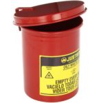 Justrite 09410 Sessiz Kapanan 1,7 Litre Atık Çöp Kovası