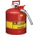 Justrite 7250130 19 Litre Çelik Emniyetli Kap