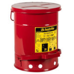 Justrite 09108 Sessiz Kapanan 20 Litre Atık Çöp Kovası