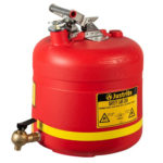 Justrite 14545 Polietilen Musluklu 19 Litre Emniyetli Kap