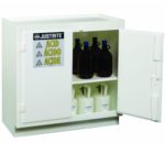 Justrite 24015 Asit ve Aşındırıcılar İçin Solid Polietilen Emniyetli Dolap