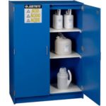 Justrite 24150 Asit ve Aşındırıcılar İçin Ahşap Emniyetli Dolap