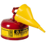 Justrite 7110110 4 Litre Hunili Çelik Emniyetli Kap