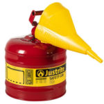 Justrite 7120110 7,5 Litre Hunili Çelik Emniyetli Kap