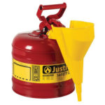 Justrite 7120110 7,5 Litre Hunili Çelik Emniyetli Kap - Görsel 2