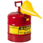Justrite 7150110 19 Litre Hunili Çelik Emniyetli Kap