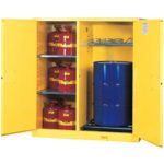 Justrite 899260 Varil İçin Çift Bölmeli Emniyetli Dolap