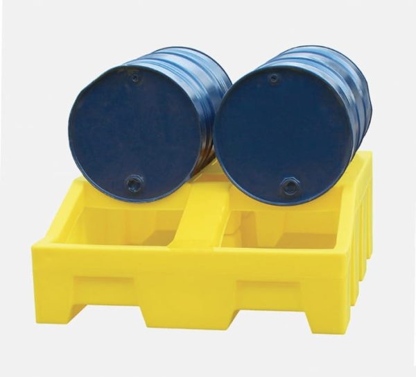 Yatay Varil Atık ve Sızıntı Toplama Rafı - Crocsy DBC - Görsel 3